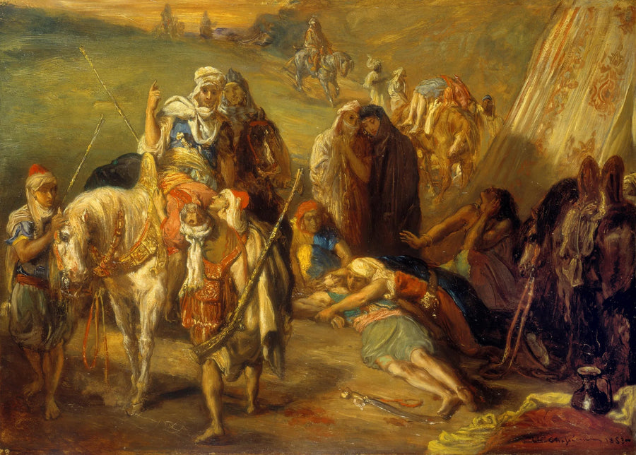 عودة الجرحى - ثيودور شاسريو