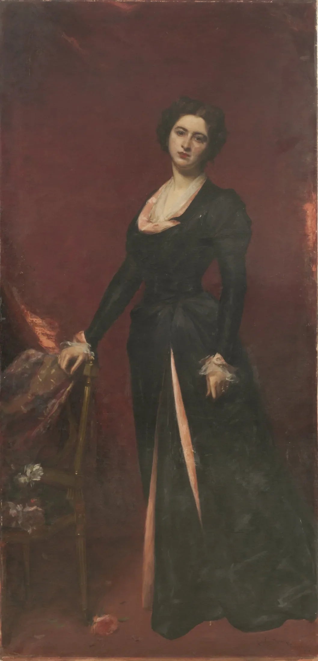 Retrato de María Reyna de Fernández Blanco - Carolus-Duran image 1 reproduction d’œuvre d’art à l’huile
