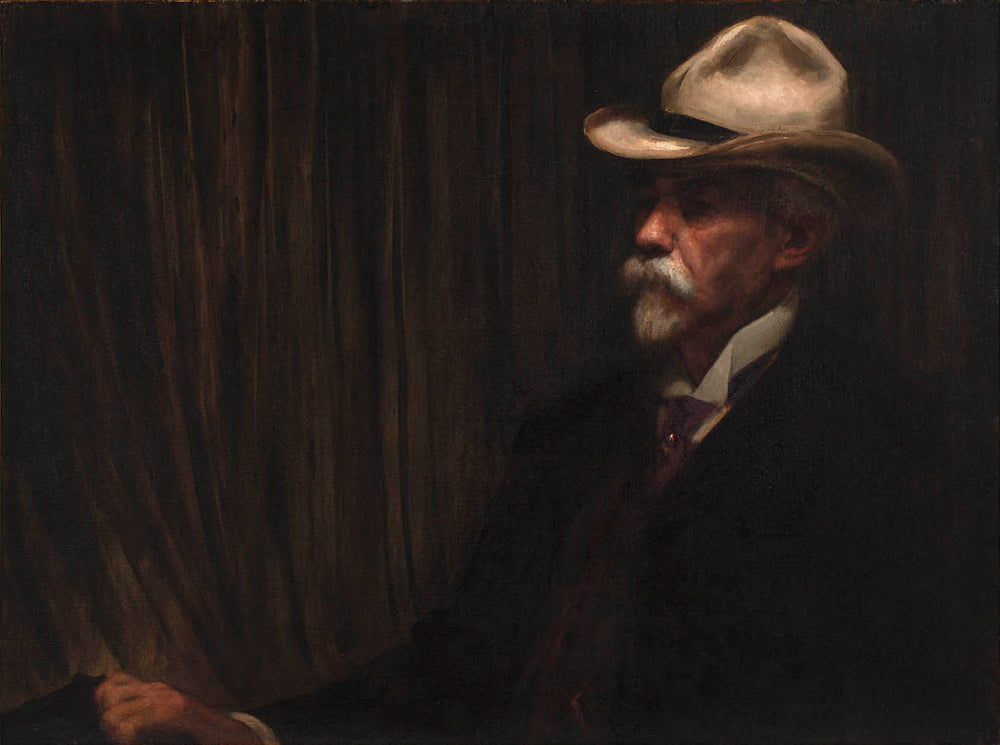 Retrato do prefeito Pereira Passos - Eliseu Visconti image 1 copie de tableau peinte à la main