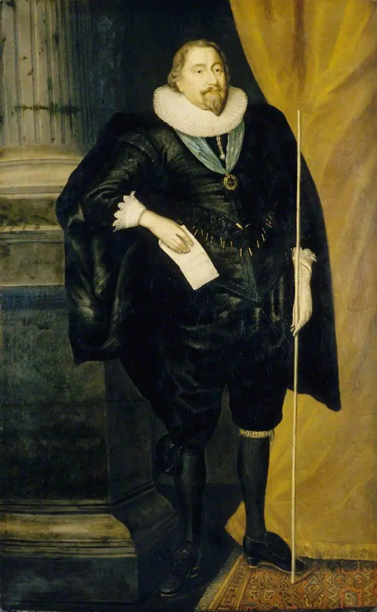 ريتشارد ويستون (1577–1635)، الكونت الأول لبورتلاند، دبلوماسي، رئيس مجلس الخزانة و اللورد الكبير للخزانة - أنطوني فان دايك