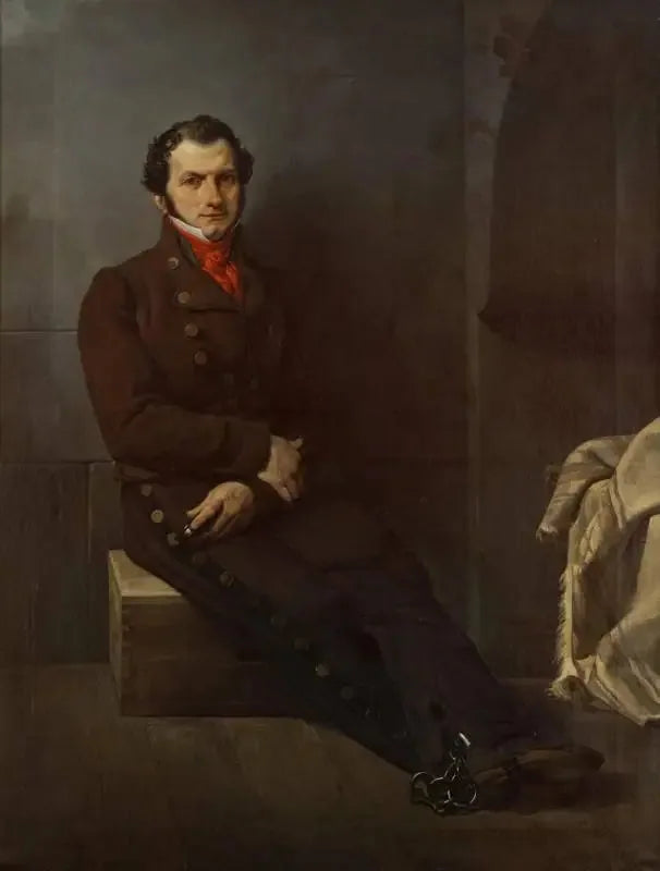 Ritratto del Conte Arese en carcere - Francesco Hayez image 1 reproduction d’œuvre d’art à l’huile