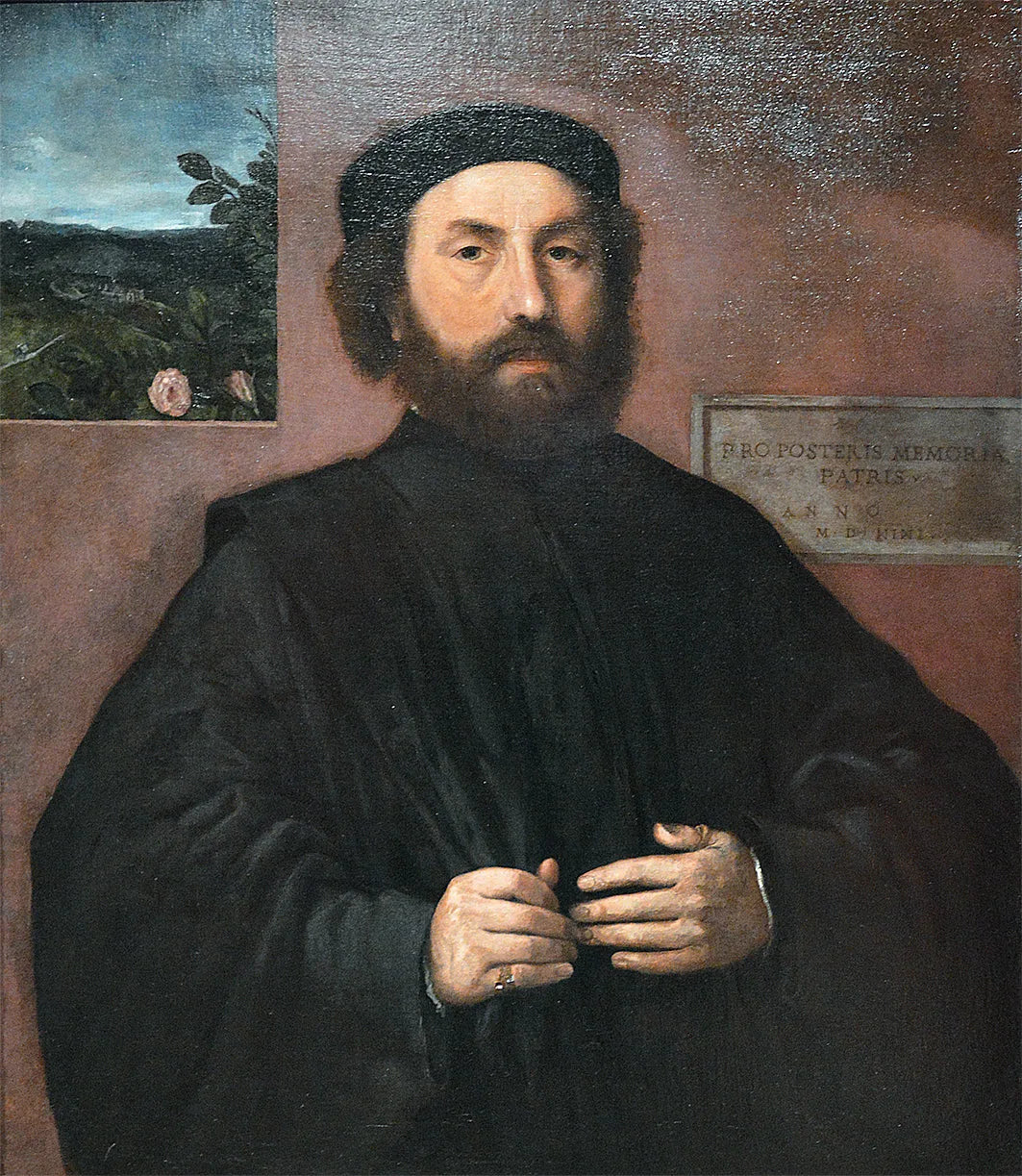 Ritratto di Ludovico Grazioli - Lorenzo Lotto image 1 copie de tableau peinte à la main