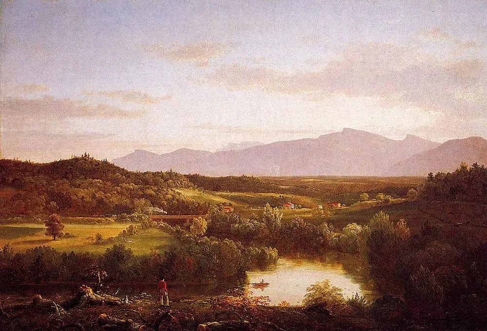 Rivière dans les Catskills - Thomas Cole - Alpha Reproduction