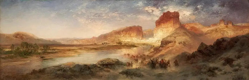 نهر أخضر، وايومنغ - توماس موران