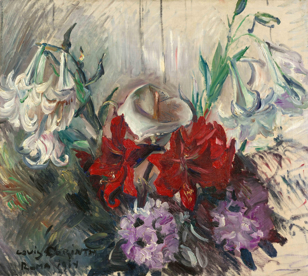 Römische Blumen - Lovis Corinth