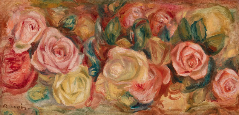 ورود (Roses) - بيير-أوغست رينوار