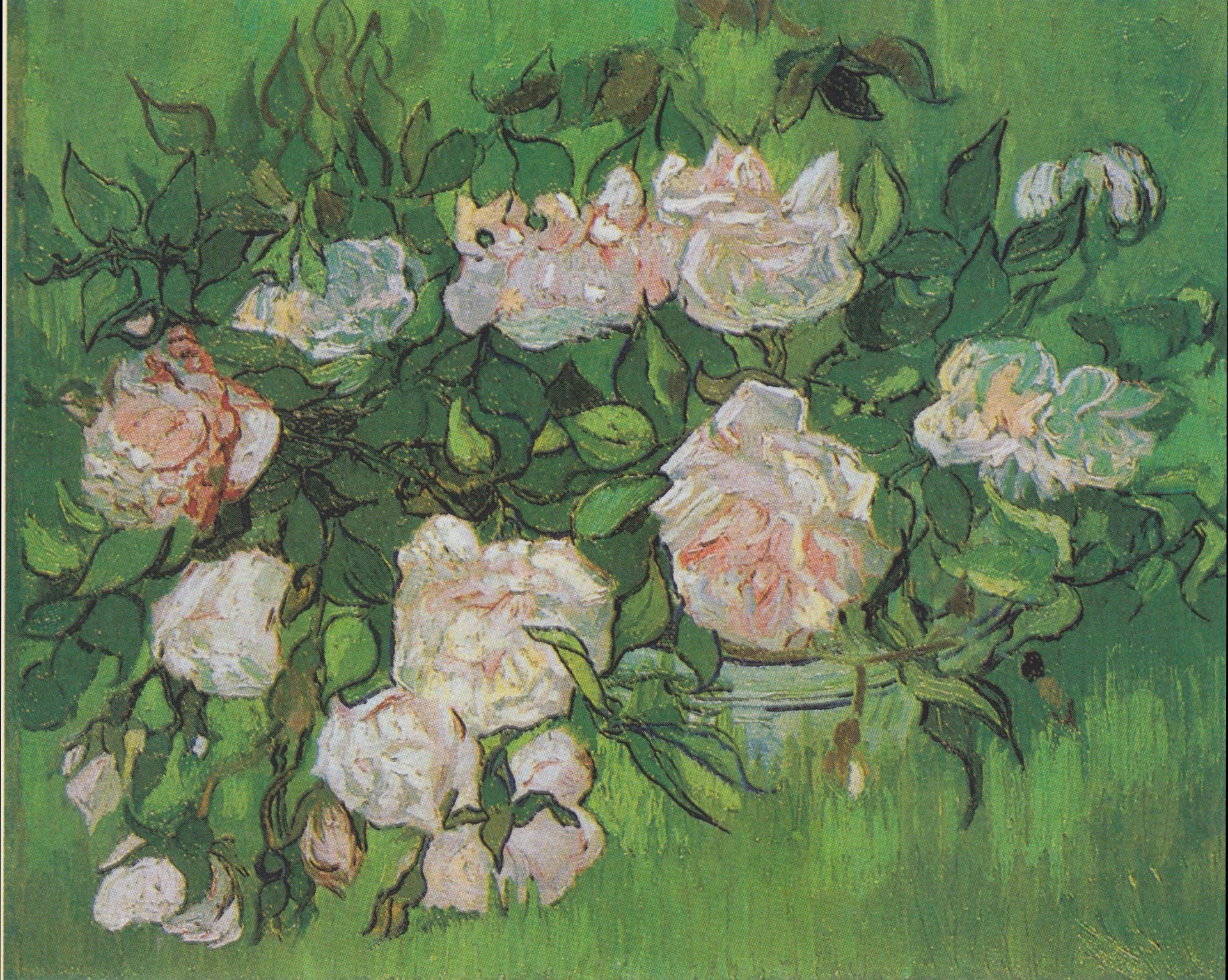 Les Roses roses de Vincent van Gogh, Ny Carlsberg Glyptotek, MIN 1836