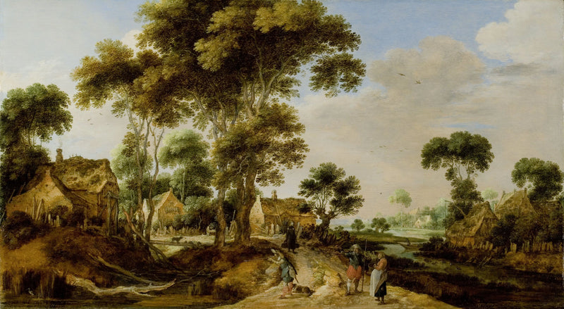 La route de campagne - Gillis d'Hondecoeter