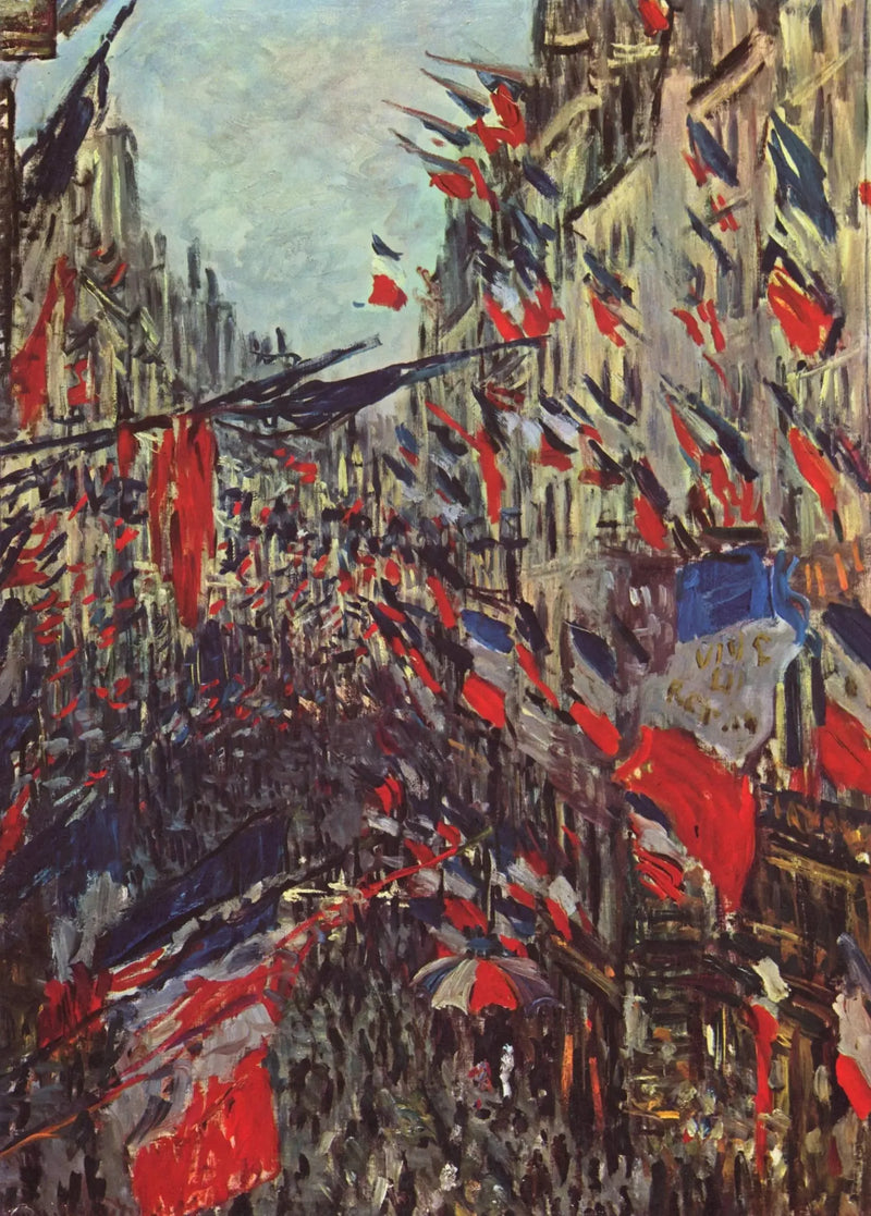 شارع سانت دينيس، احتفال 30 يونيو 1878 - كلود مونيه