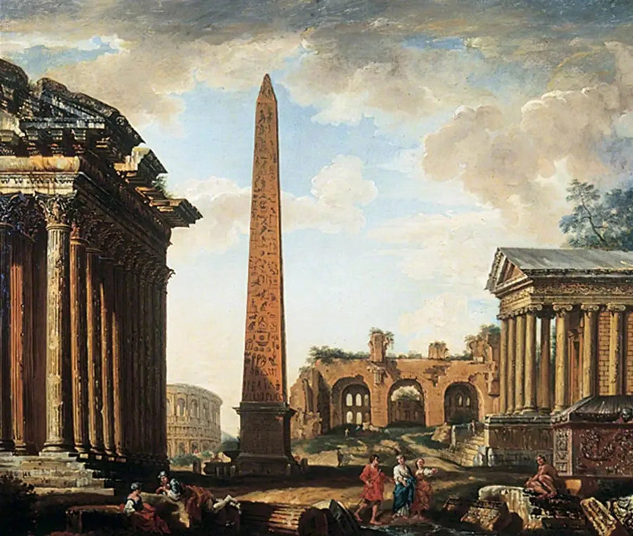 أطلال رومانية - Giovanni Paolo Panini
