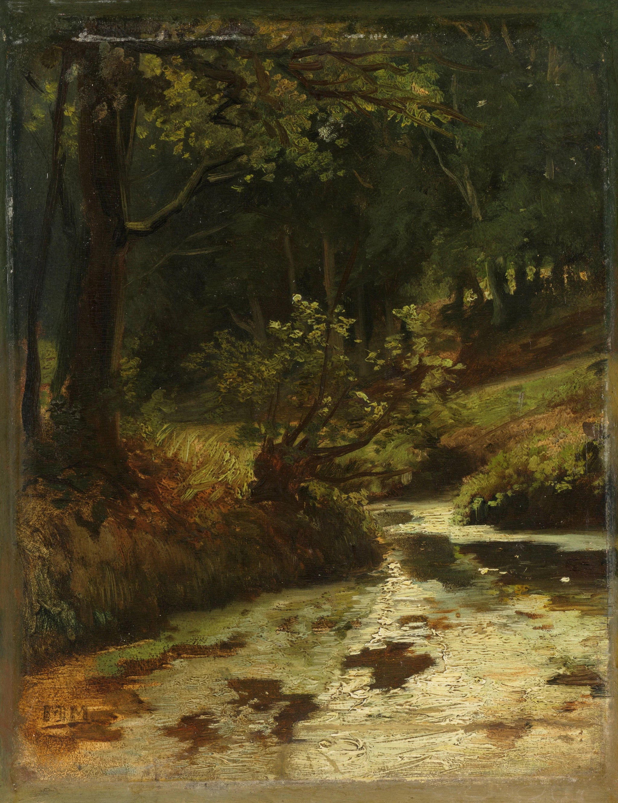 Ruisseau dans la forêt près d'Oosterbeek - Matthijs Maris