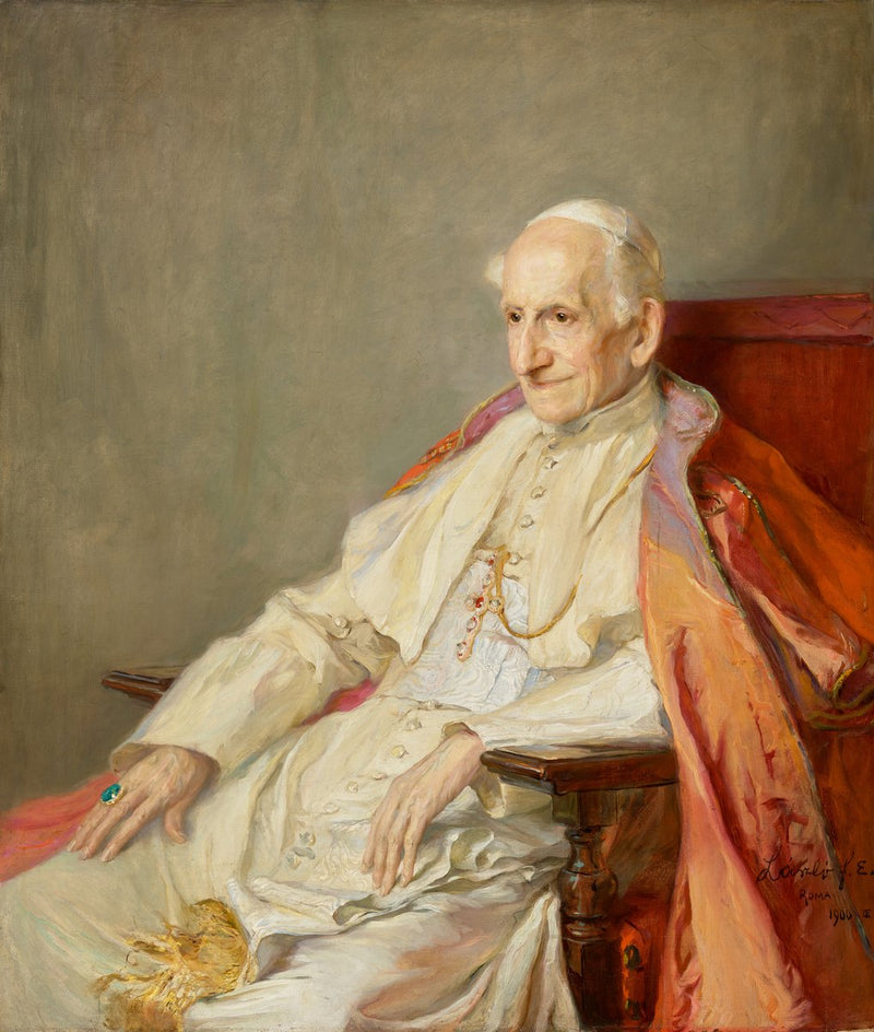 Sa Sainteté le pape Léon XIII - Philip de László