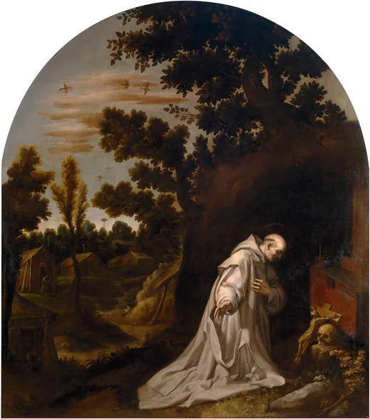 Saint Bruno prie à La Torre Calabria - Vincenzo Carducci