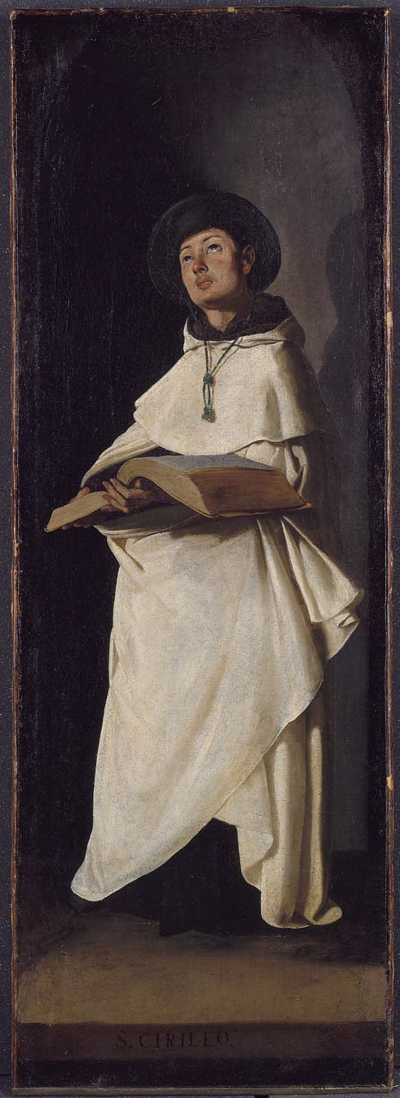 Saint Cyrille de Constantinople - Francisco de Zurbarán image 1 copie peinte à la main à l’huile