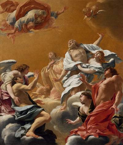 Saint Eustache et sa famille portés au ciel - Simon Vouet - Alpha Reproduction