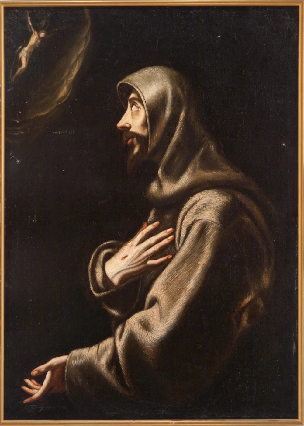 Saint François d'Assise en méditation - El Greco image 1 reproduction artisanale de tableau