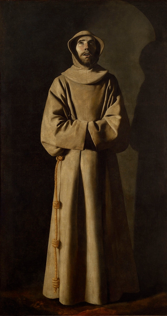 Saint François - Francisco de Zurbarán - Alpha Reproduction