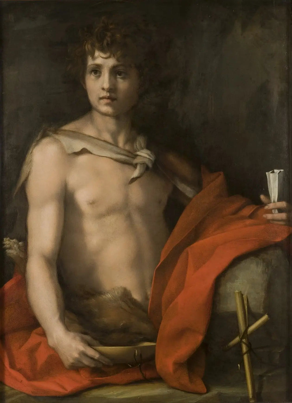 Saint Jean-Baptiste - Andrea del Sarto - Alpha Reproduction