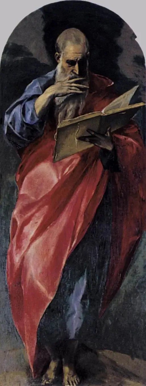 Saint Jean l'Évangéliste - El Greco image 1 reproduction de peinture à l’huile
