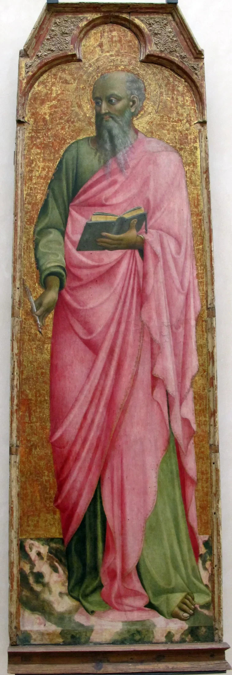 Saint Jean l'Évangéliste - Stefano di Giovanni (Sassetta) image 1 copie de tableau peinte à la main