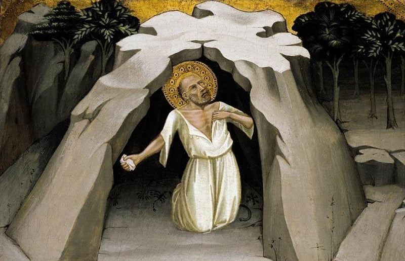 القديس جيروم في الصحراء - لورينزو موناكو