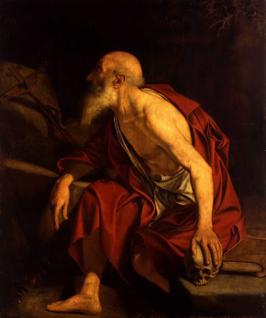 القديس جيروم في الصلاة - أوراتسيو جنتيليشي