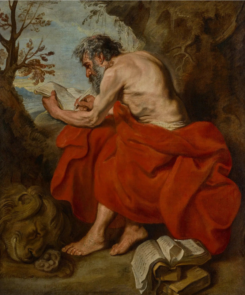 القديس جيروم، حوالي 1615-1616 - أنطوني فان دايك