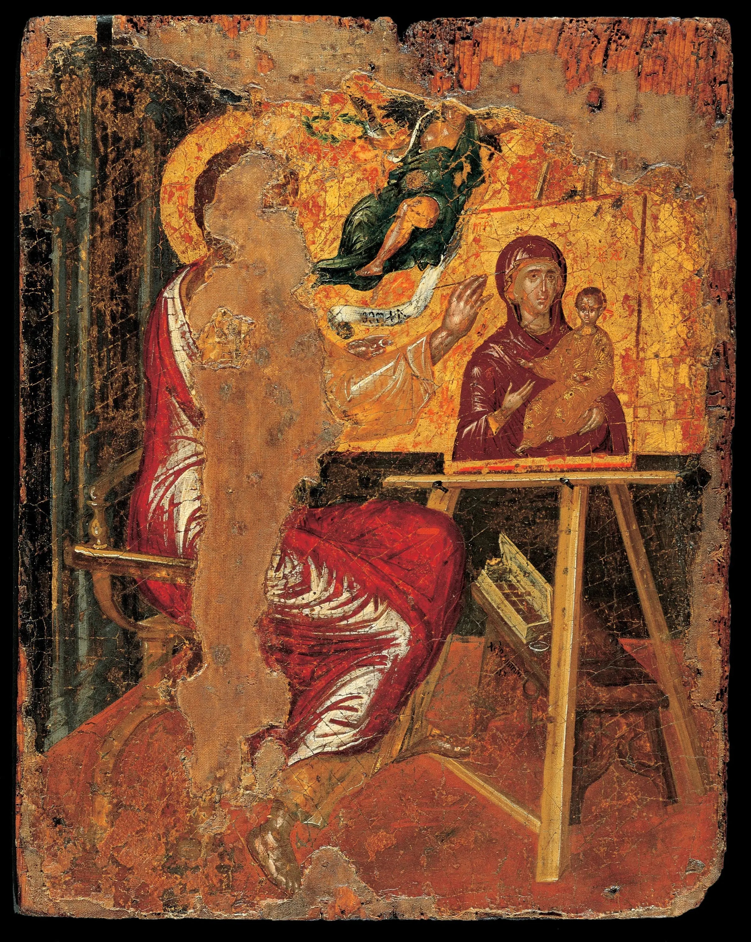 Saint Luc peignant la Vierge - El Greco - Alpha Reproduction