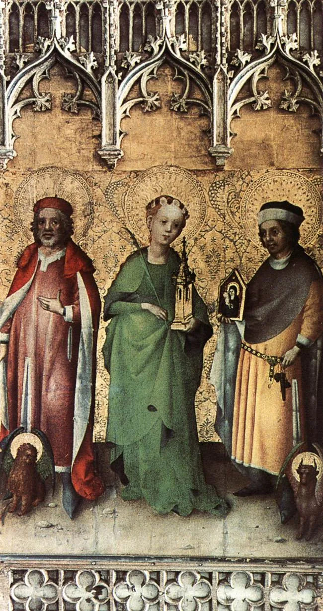 سانت مارك، سانت باربرا وسانت لوقا - ستيفان لوشنر