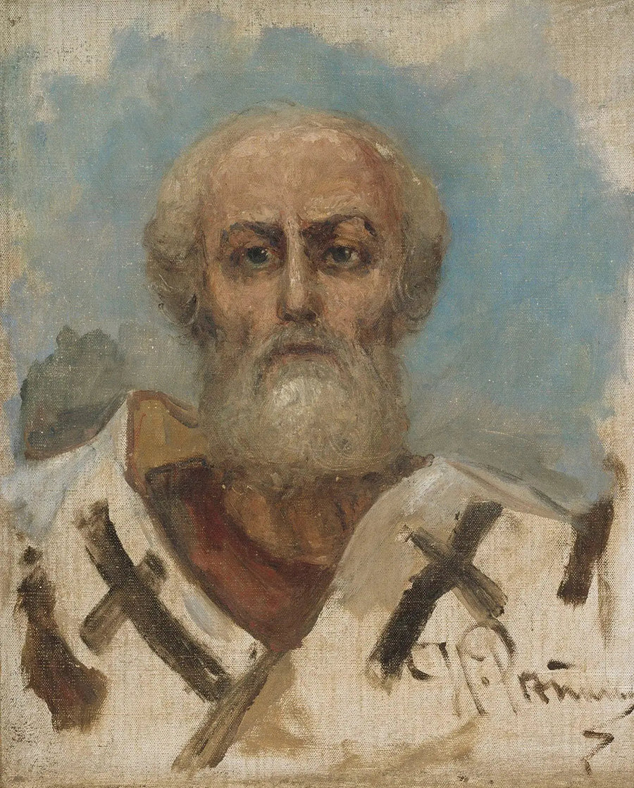 سانت نيكولاس، رسم تخطيطي - إيليا ريبين