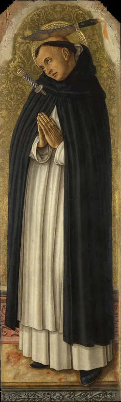 Saint Pierre Martyr - Carlo Crivelli image 1 reproduction artisanale de tableau