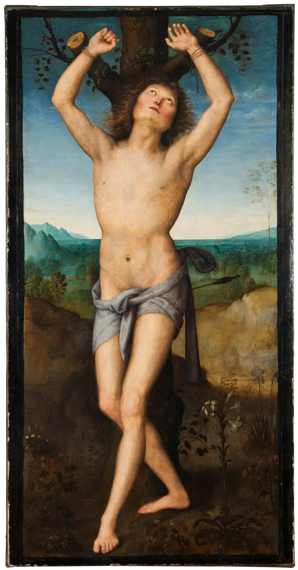 Saint Sébastien - Pietro Perugino - Alpha Reproduction