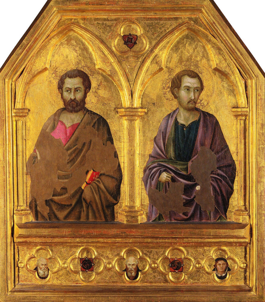 Saint Simon et Saint Thaddée (Jude) - Ugolino di Nerio - Alpha Reproduction