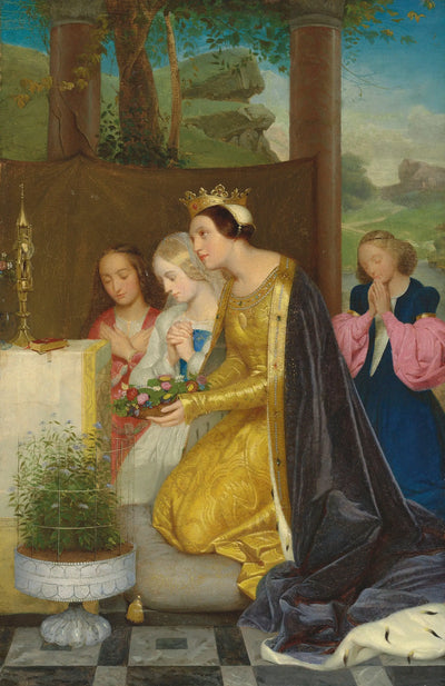 Sainte Amélie - Paul Delaroche - Alpha Reproduction