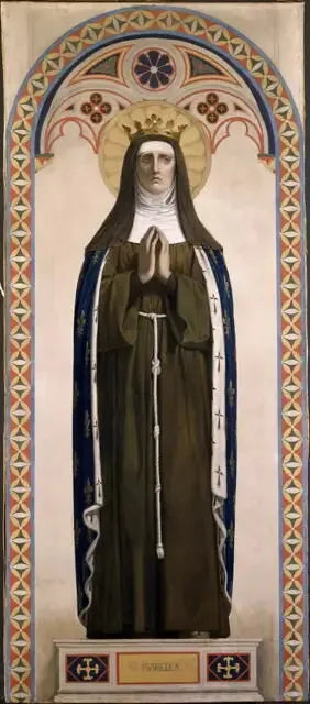 سانت إيزابيل من فرنسا - جان-أوغست-داميان إنغر