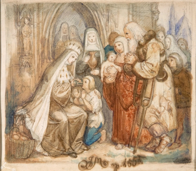 سانت جادويج بين الفقراء - يان ماتيجكو