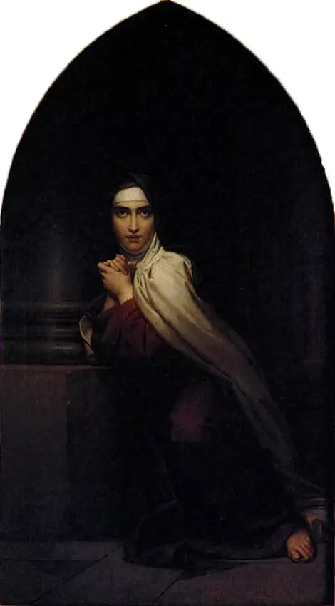 Sainte Thérèse d’Avila en prière - François Gérard - Alpha Reproduction