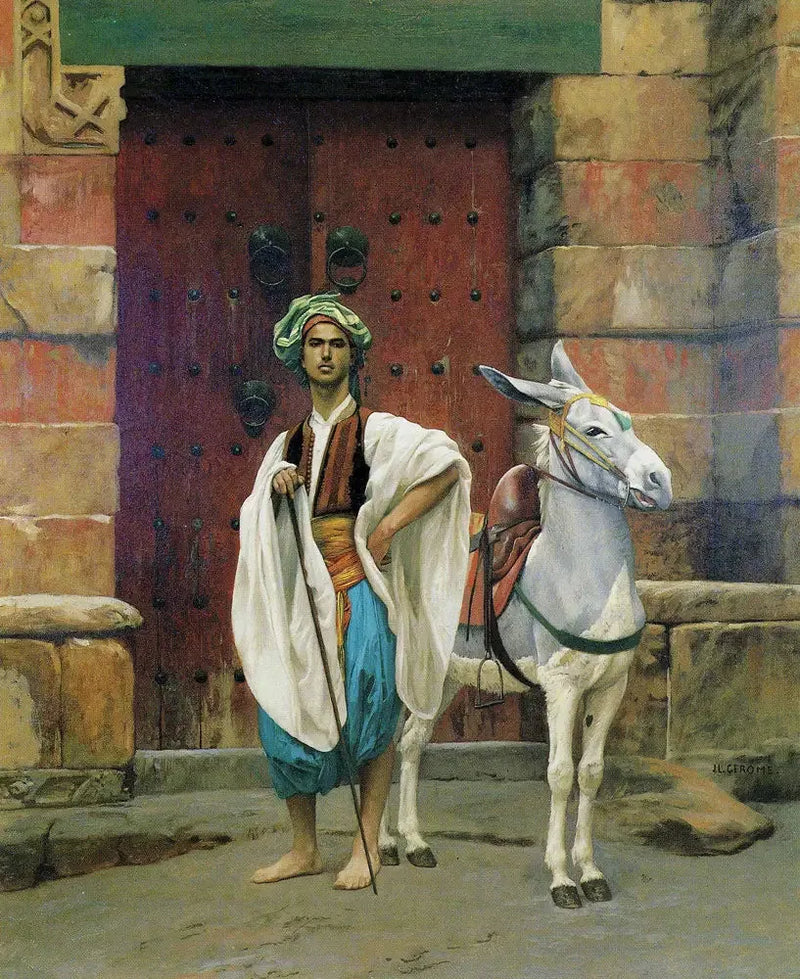 سايس وحماره - جان-ليون جيروم