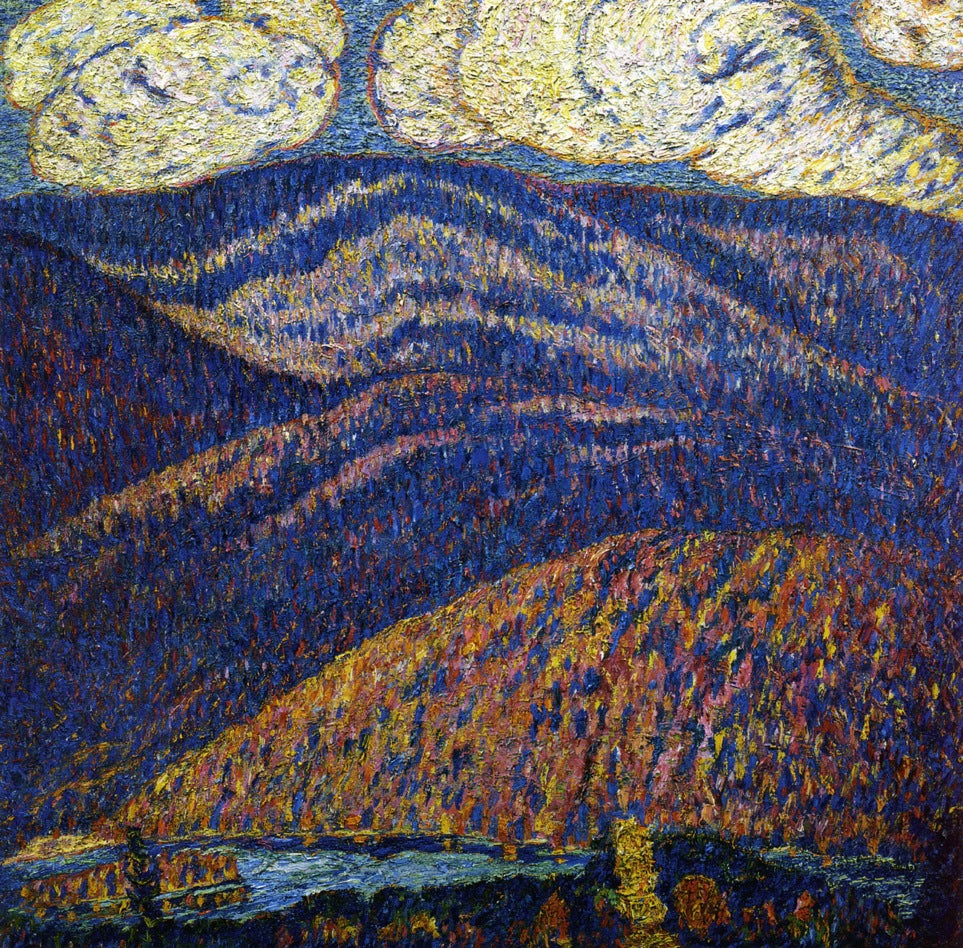Salle du roi de la montagne - Marsden Hartley image 1 reproduction réalisée par Alpha Reproduction