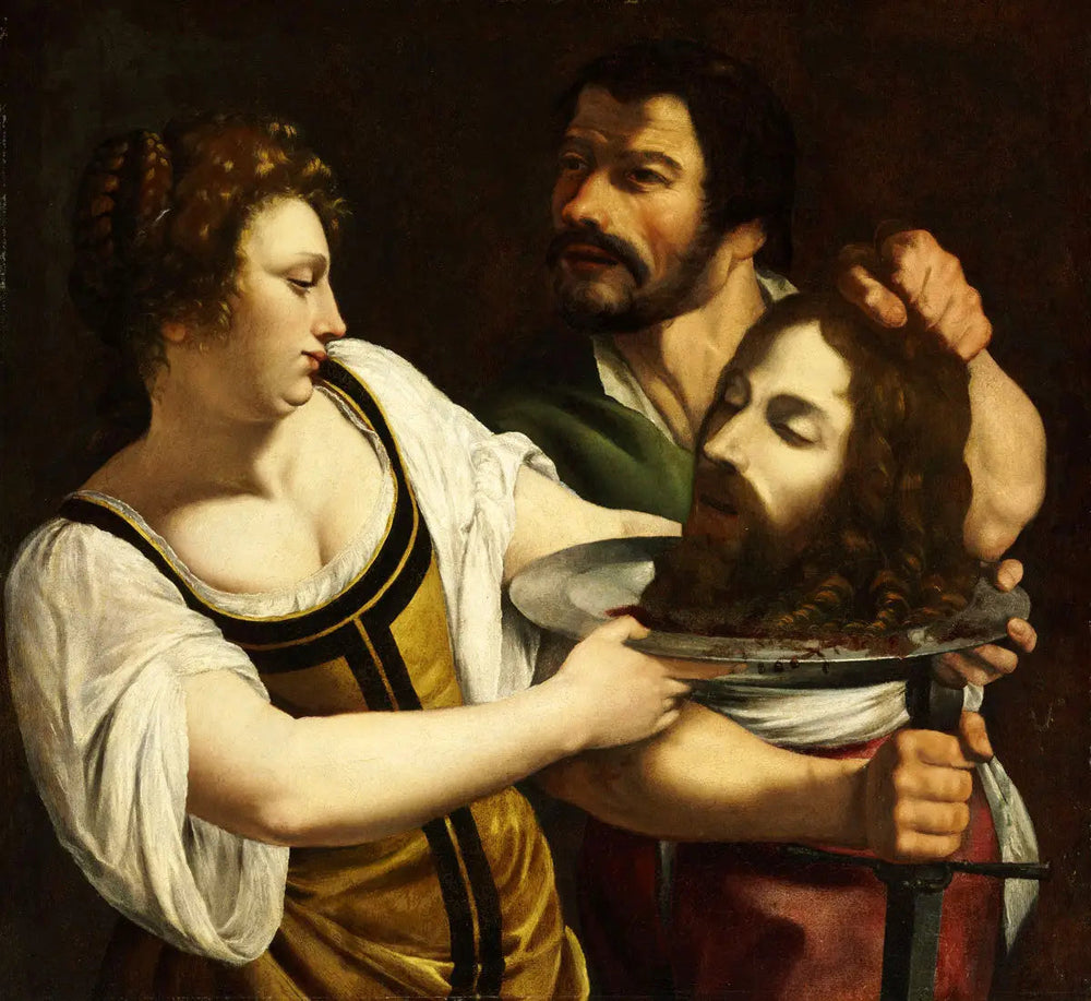 Salomé avec la tête de saint Jean-Baptiste - Artemisia Gentileschi - Alpha Reproduction