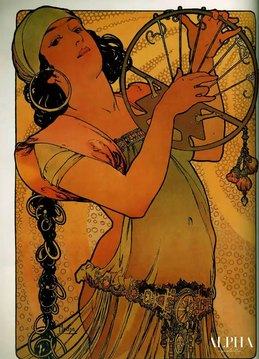 Salomé - Mucha - Reproductions de tableaux et peintures haut de gamme