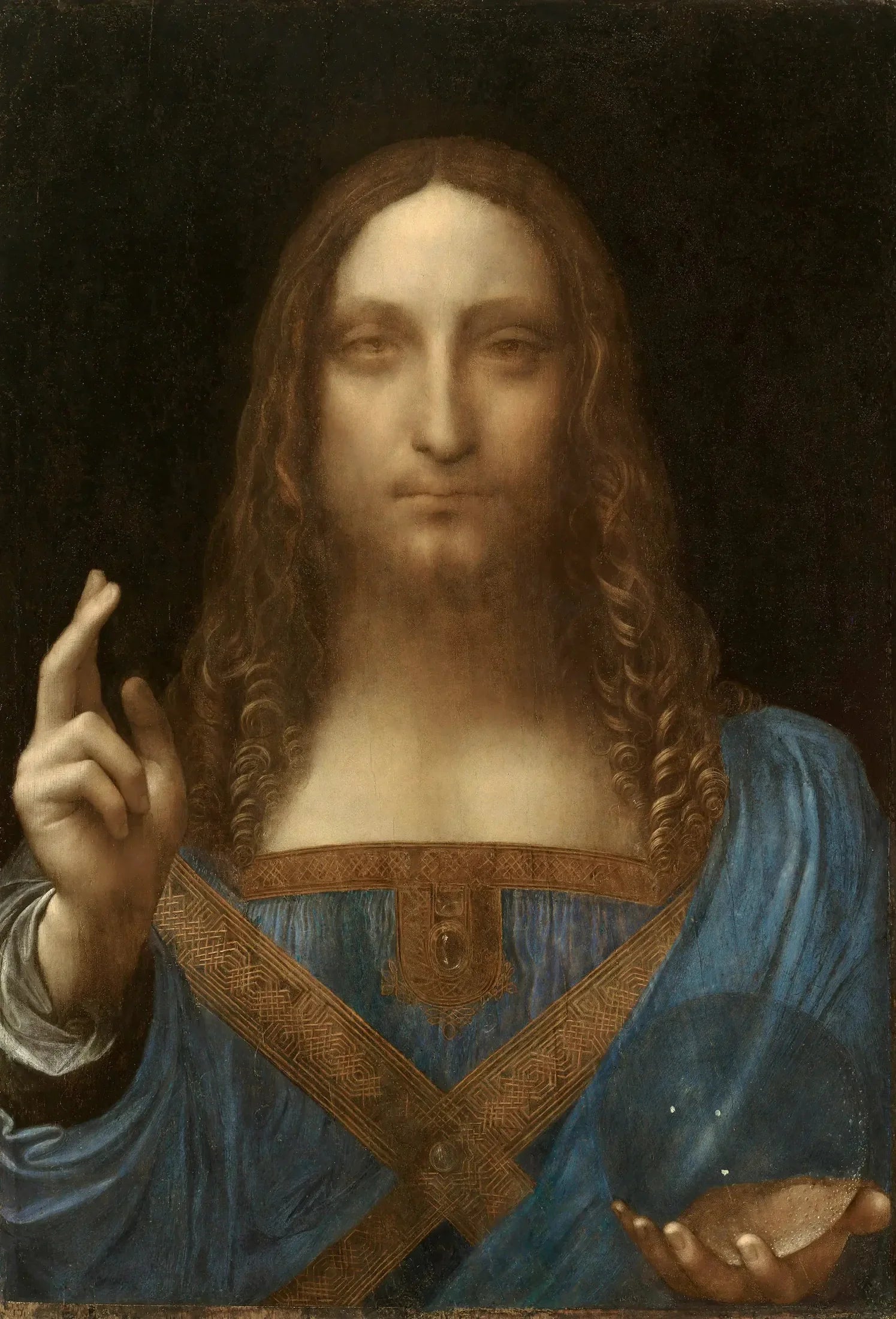 Salvator Mundi (Sauveur du Monde) - Léonard de Vinci image 1 reproduction d’œuvre d’art à l’huile