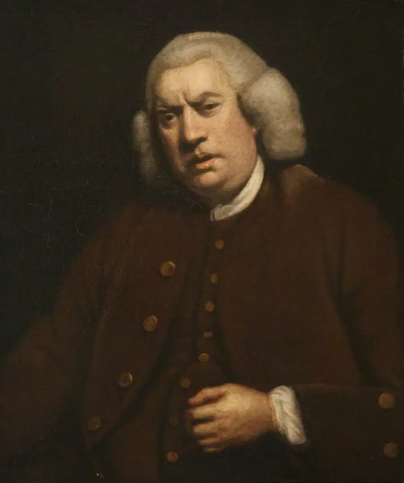 نسخة فنية من لوحة سامويل جونسون (1709–1784) - جوشوا رينولدز