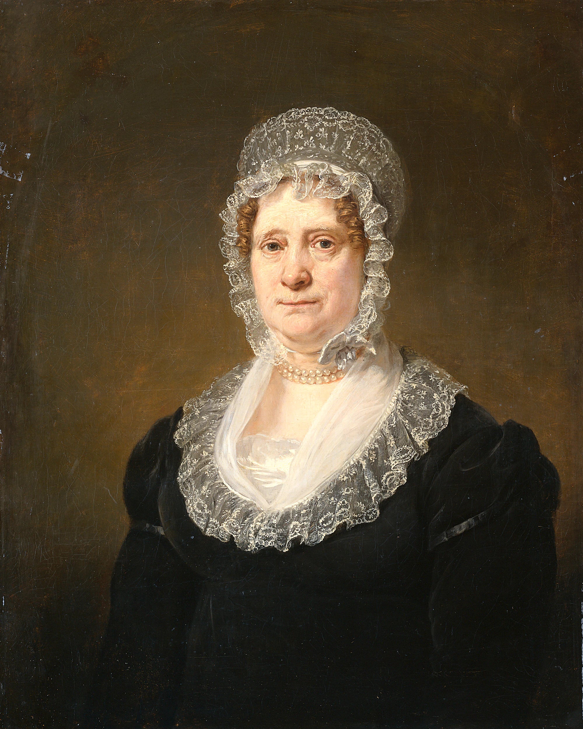 Sara de Haan (1761-1832). Veuve du souscripteur d'Amsterdam Cornelis Hartsen - Jan Willem Pieneman