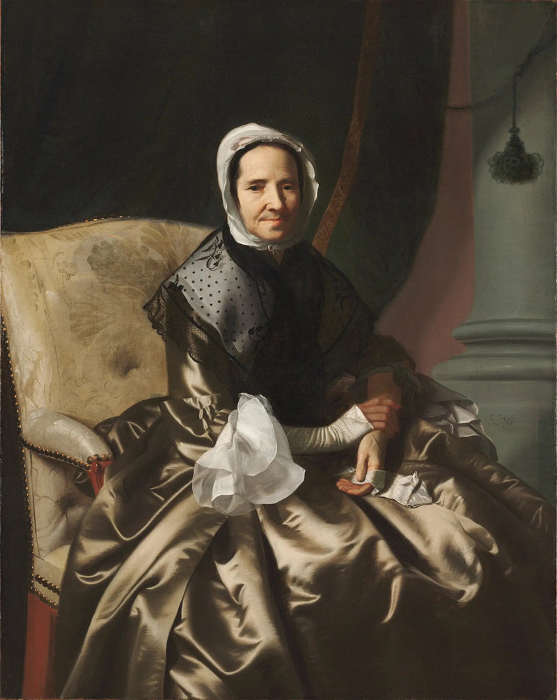 سارة موركوك بويلستون (السيدة توماس بويلستون) (1696-1774) - جون سينكلير كوبلي