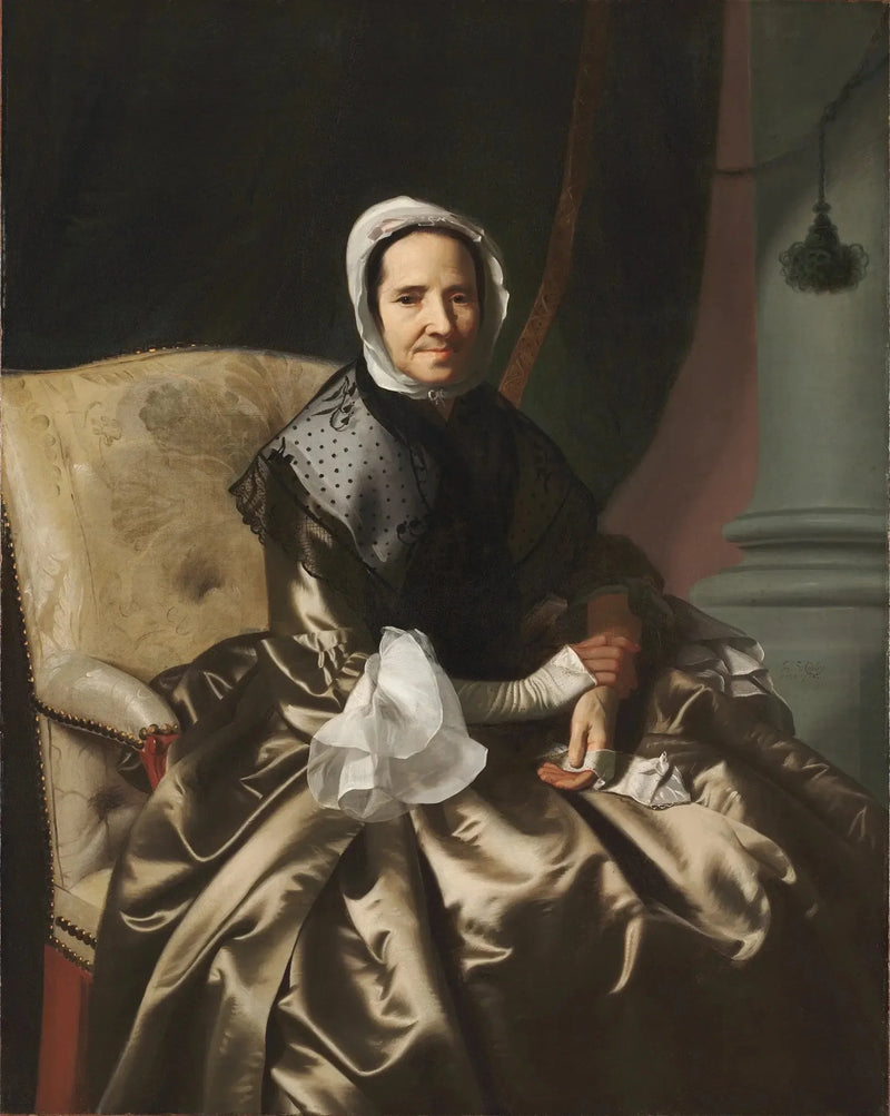 سارة موركوك بويلستون (السيدة توماس بويلستون) (1696-1774) - جون سينكلير كوبلي
