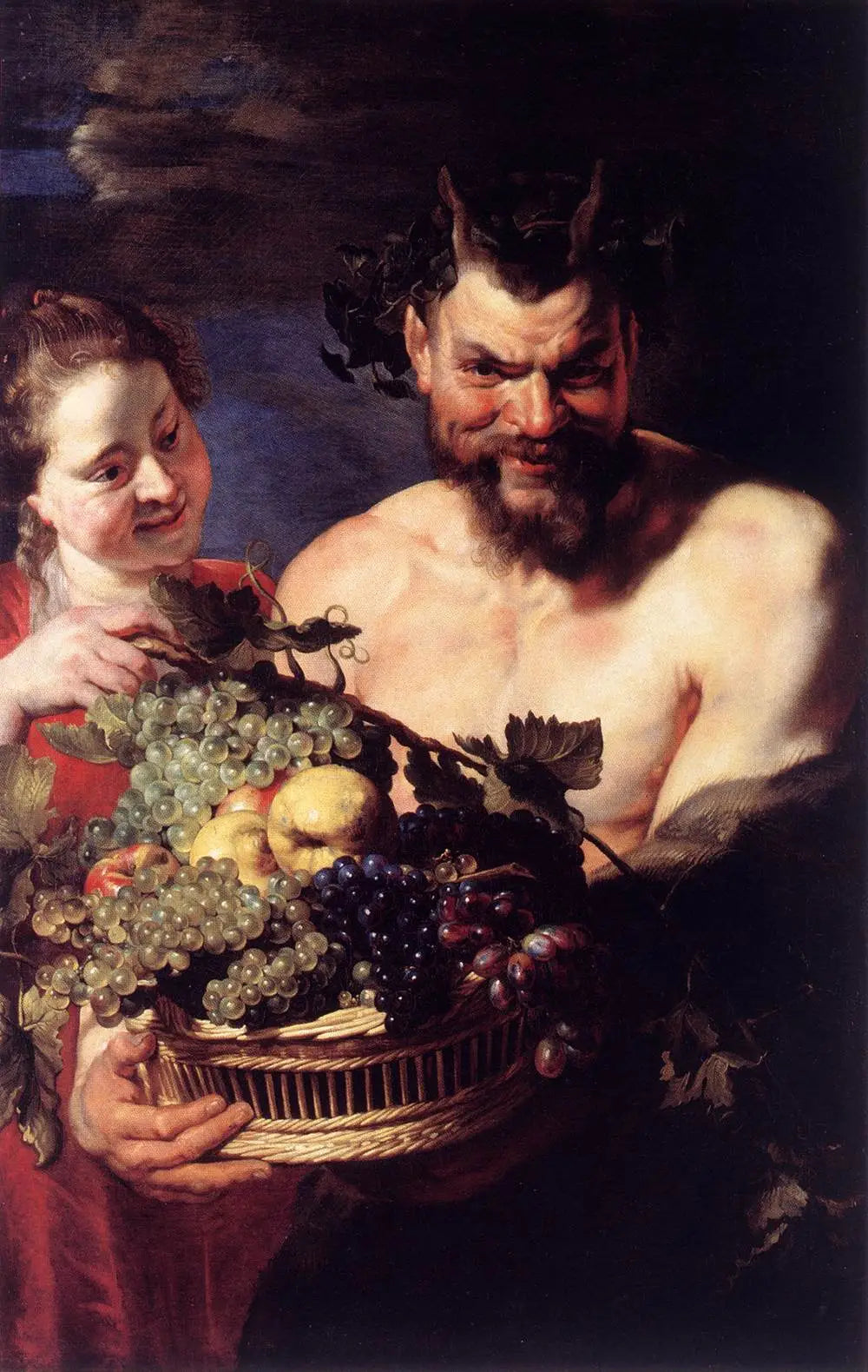 Satyre et fille - Peter Paul Rubens - Alpha Reproduction