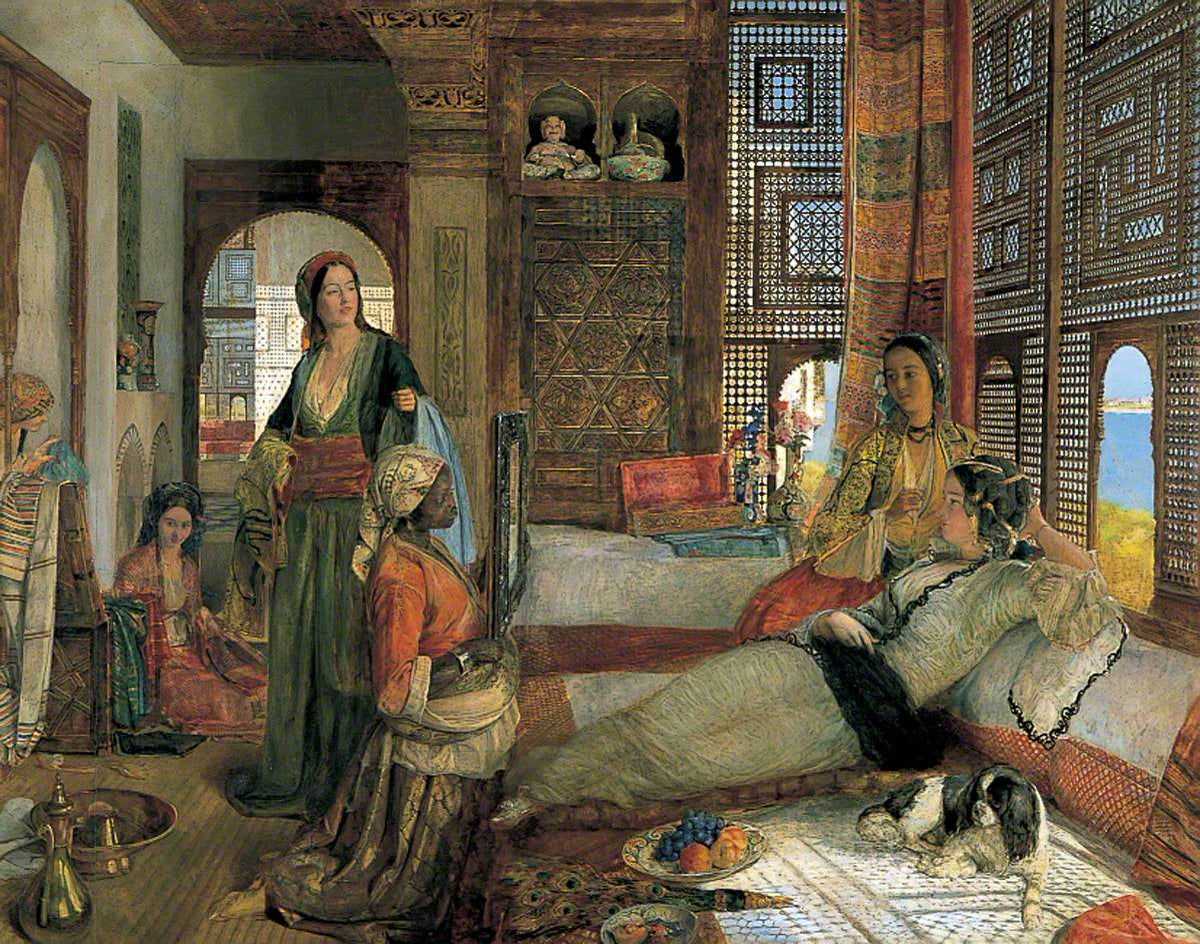 Scène de harem, John Frederick Lewis