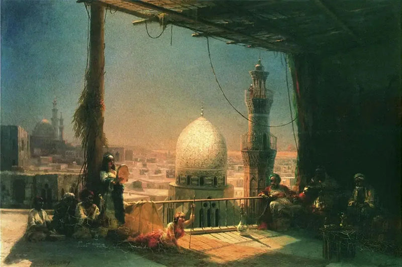 مشاهد من حياة القاهرة - إيفان إيفازوفسكي
