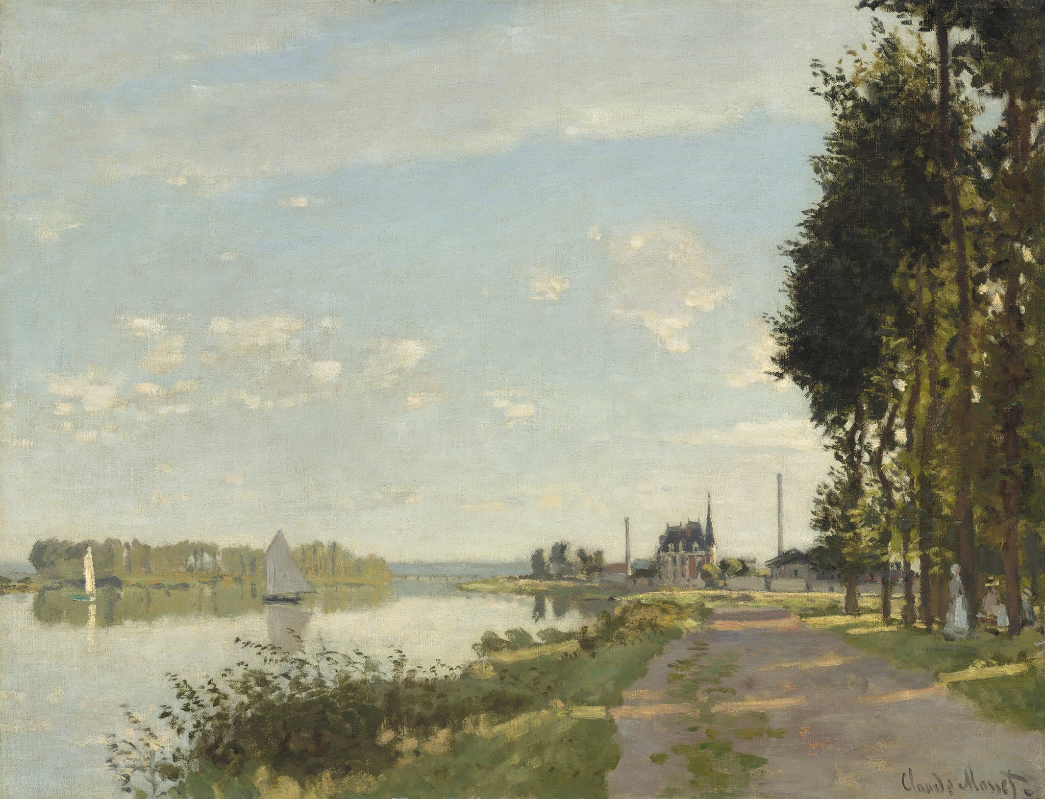 Argenteuil W223 par Claude Monet, National Gallery of Art
